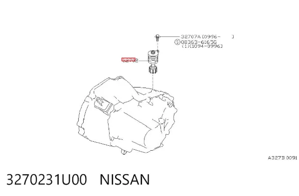Датчик швидкості Nissan Maxima A32