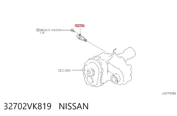  32702VK819 Nissan/Infiniti