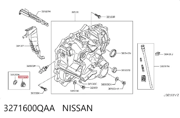  3271600QAA Nissan/Infiniti