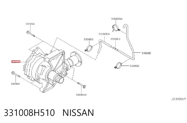 Роздатка 331008H510 Nissan/Infiniti