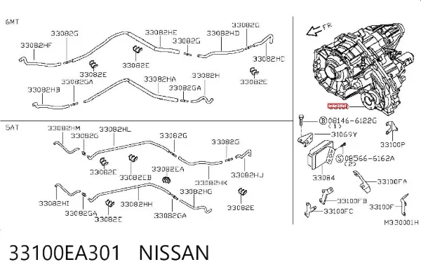 Роздатка Nissan Navara NP300 III