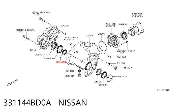  331144BD0A Nissan/Infiniti
