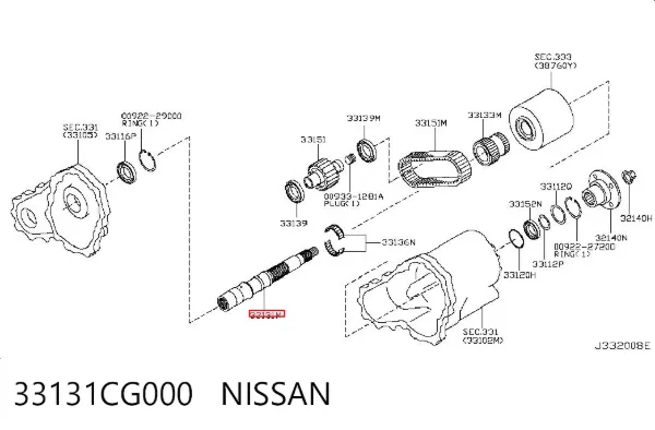  33131CG000 Nissan/Infiniti