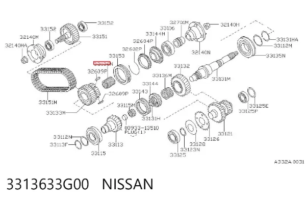  3313633G00 Nissan/Infiniti