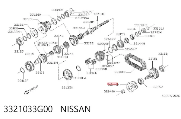  3321033G00 Nissan/Infiniti