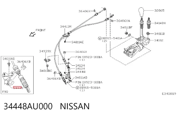  34448AU000 Nissan/Infiniti