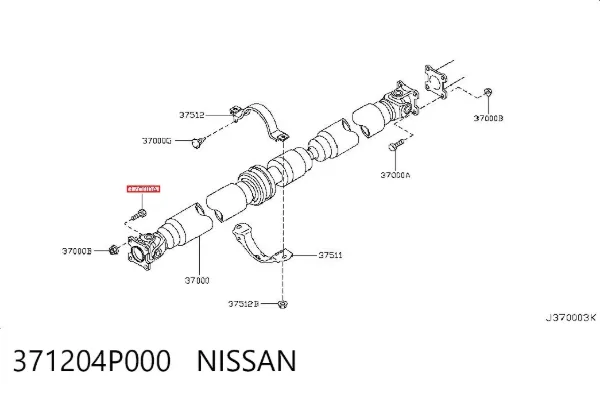  371204P000 Nissan/Infiniti