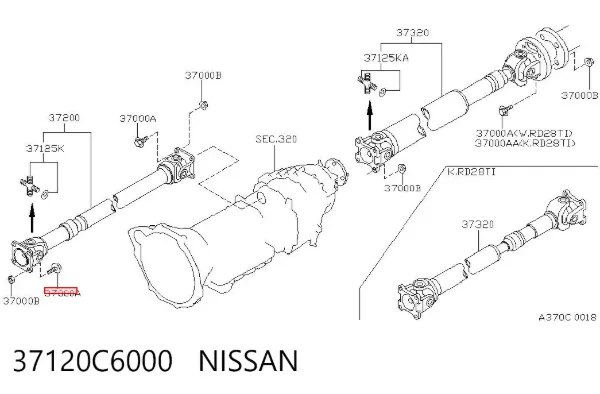  37120C6000 Nissan/Infiniti