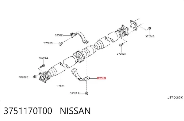  3751170T00 Nissan/Infiniti