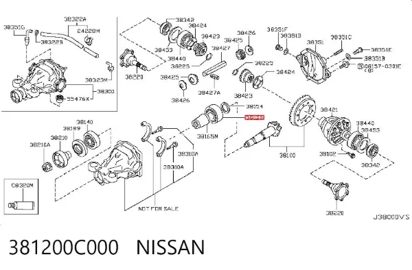  381200C000 Nissan/Infiniti