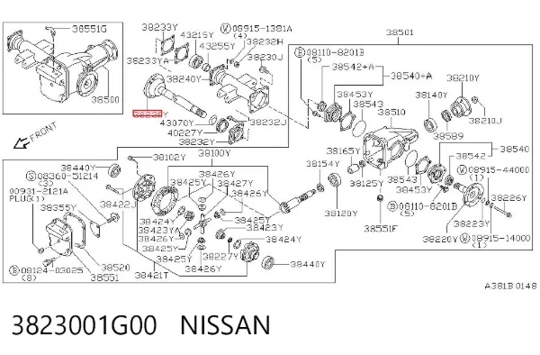  3823001G00 Nissan/Infiniti