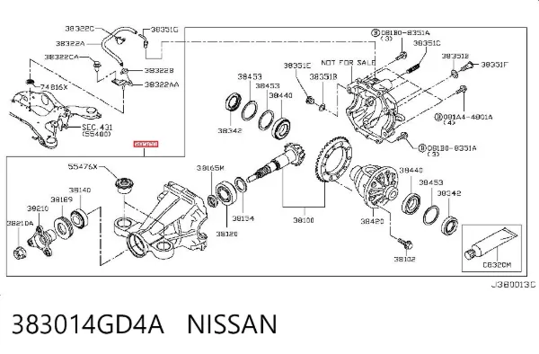  383014GD4A Nissan/Infiniti
