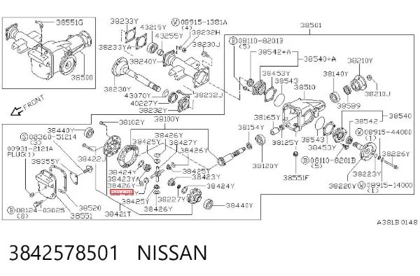  3842578501 Nissan/Infiniti