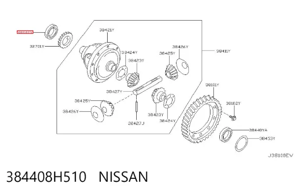  384408H510 Nissan/Infiniti