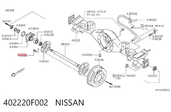  402220F002 Nissan/Infiniti