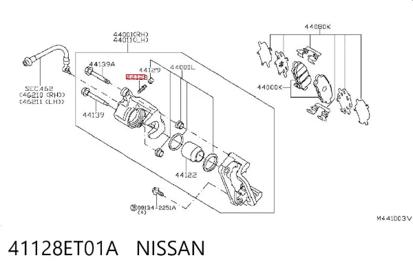  41128ET01A Nissan/Infiniti