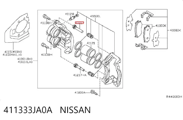  411333JA0A Nissan/Infiniti