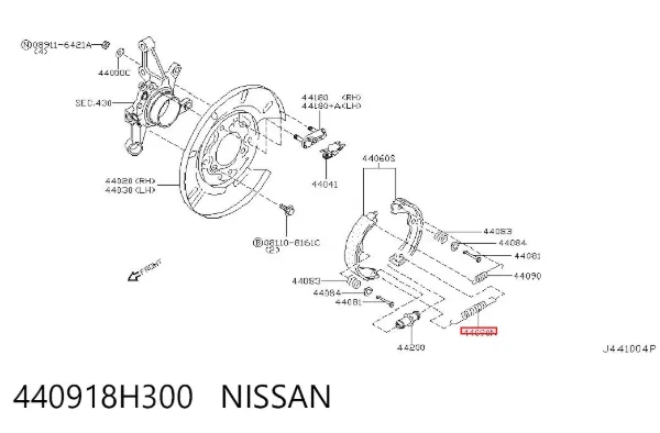 440918H300 Nissan/Infiniti