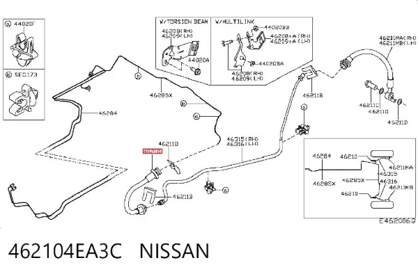 462104EA3C Nissan/Infiniti