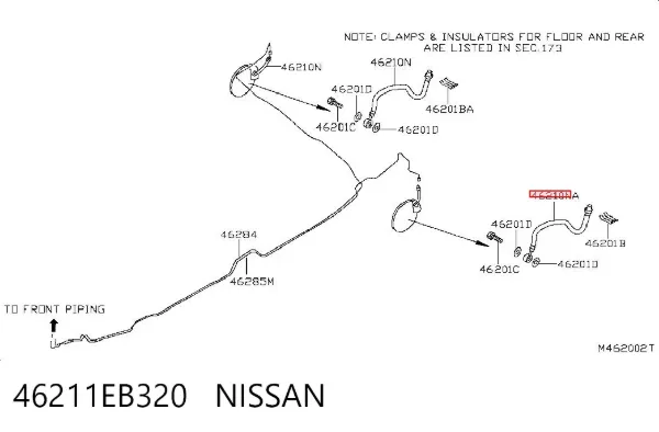  46211EB320 Nissan/Infiniti