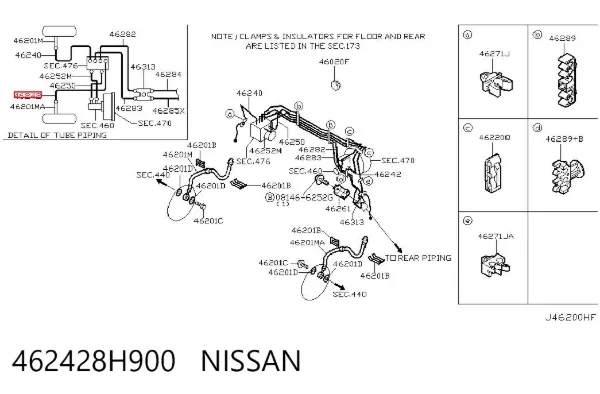 462428H900 Nissan/Infiniti