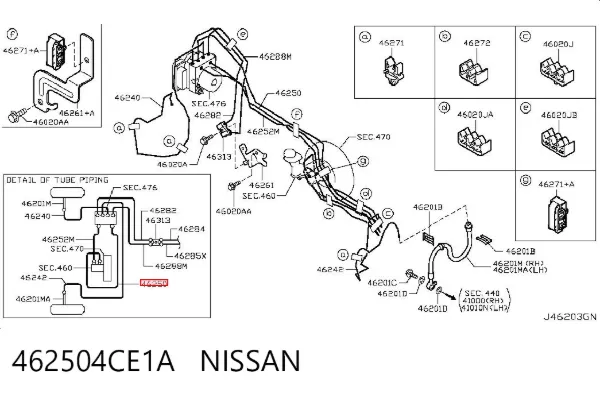  462504CE1A Nissan/Infiniti