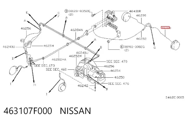  463107F000 Nissan/Infiniti
