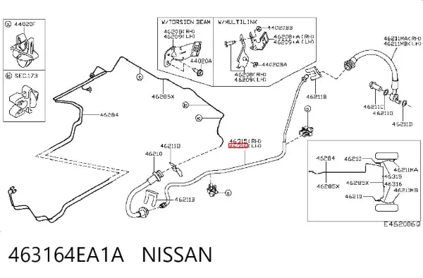  463164EA1A Nissan/Infiniti