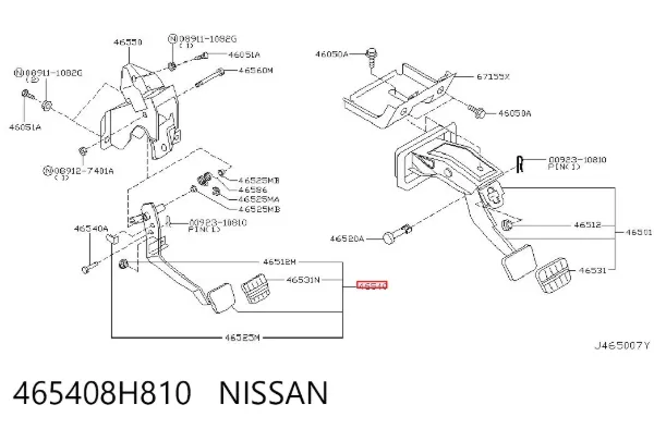  465408H810 Nissan/Infiniti