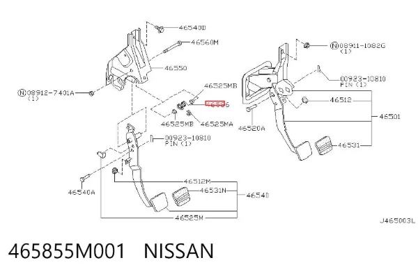  465855M001 Nissan/Infiniti