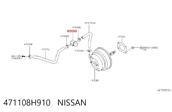  471108H910 Nissan/Infiniti
