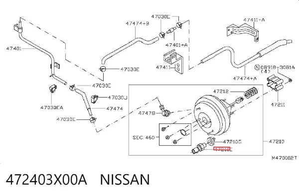  472403X00A Nissan/Infiniti