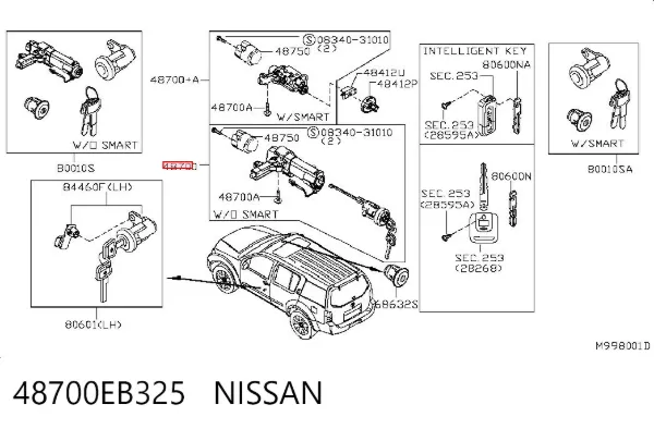  48700EB325 Nissan/Infiniti