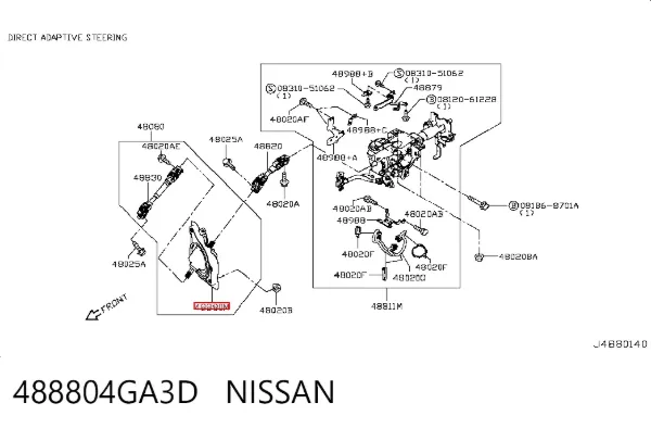  488804GA3D Nissan/Infiniti