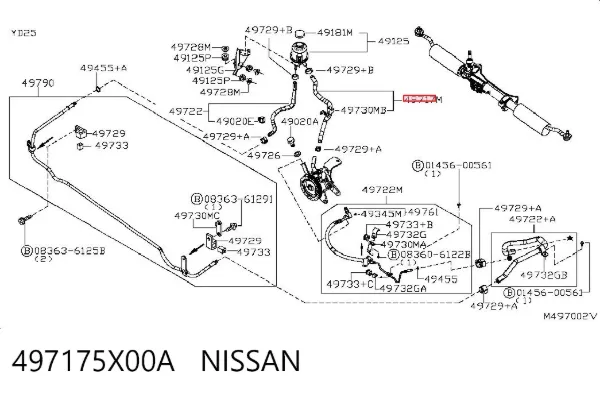  497175X00A Nissan/Infiniti