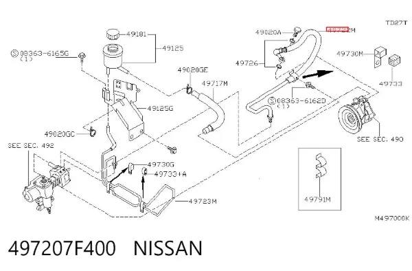  497207F400 Nissan/Infiniti