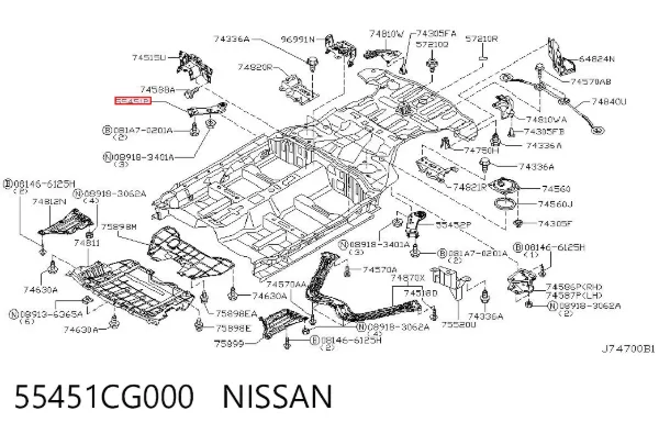  55451CG000 Nissan/Infiniti