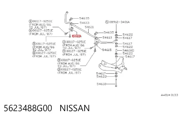  5623488G00 Nissan/Infiniti