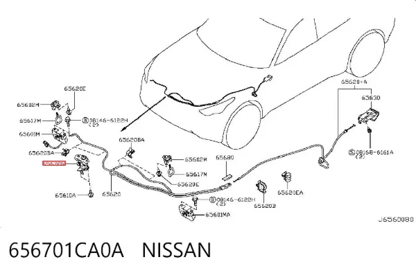  656701CA0A Nissan/Infiniti