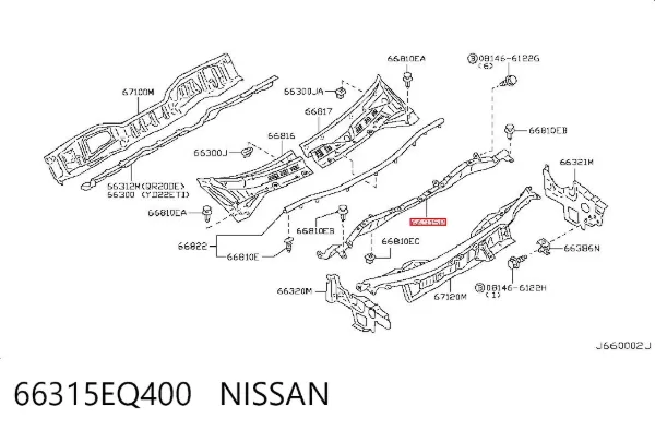  66315EQ400 Nissan/Infiniti