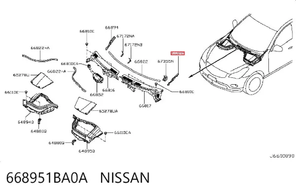  668951BA0A Nissan/Infiniti