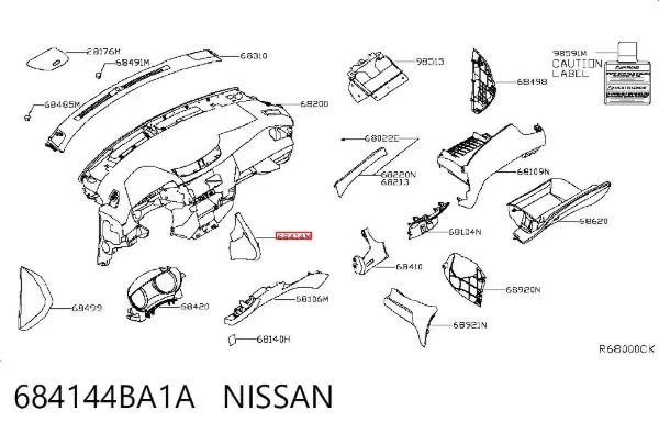 684144BA1A Nissan/Infiniti