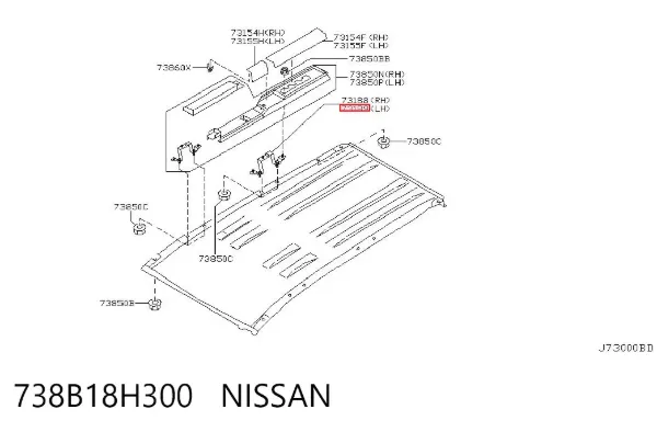  738B18H300 Nissan/Infiniti
