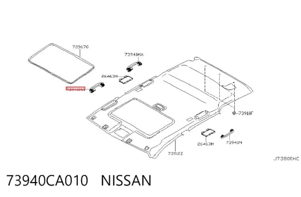  73940CA010 Nissan/Infiniti