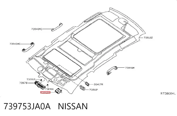  739753JA0A Nissan/Infiniti