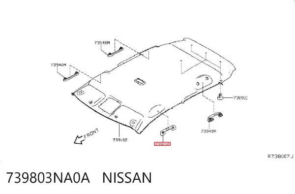  739803NA0A Nissan/Infiniti