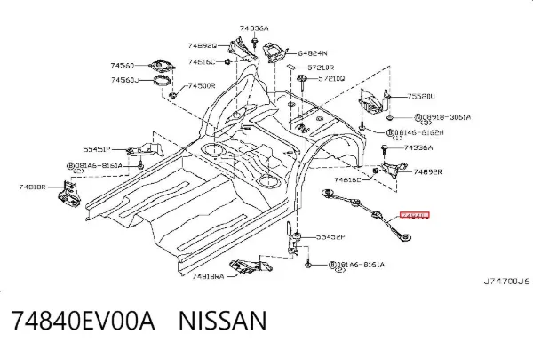  74840EV00A Nissan/Infiniti