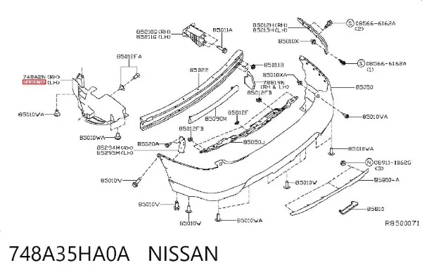 748A35HA0A Nissan/Infiniti