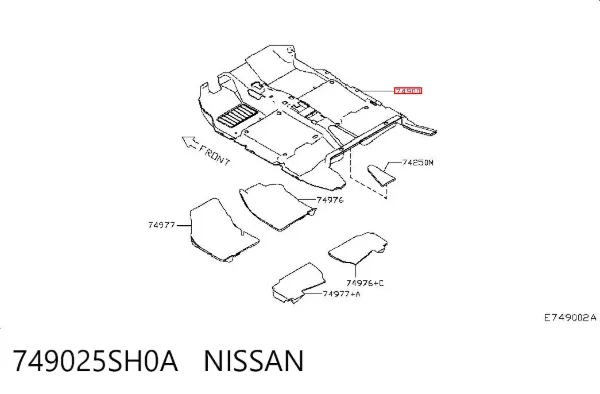  749025SH0A Nissan/Infiniti