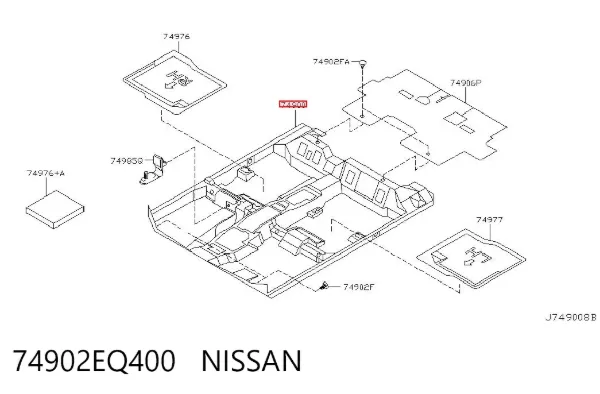  74902EQ400 Nissan/Infiniti